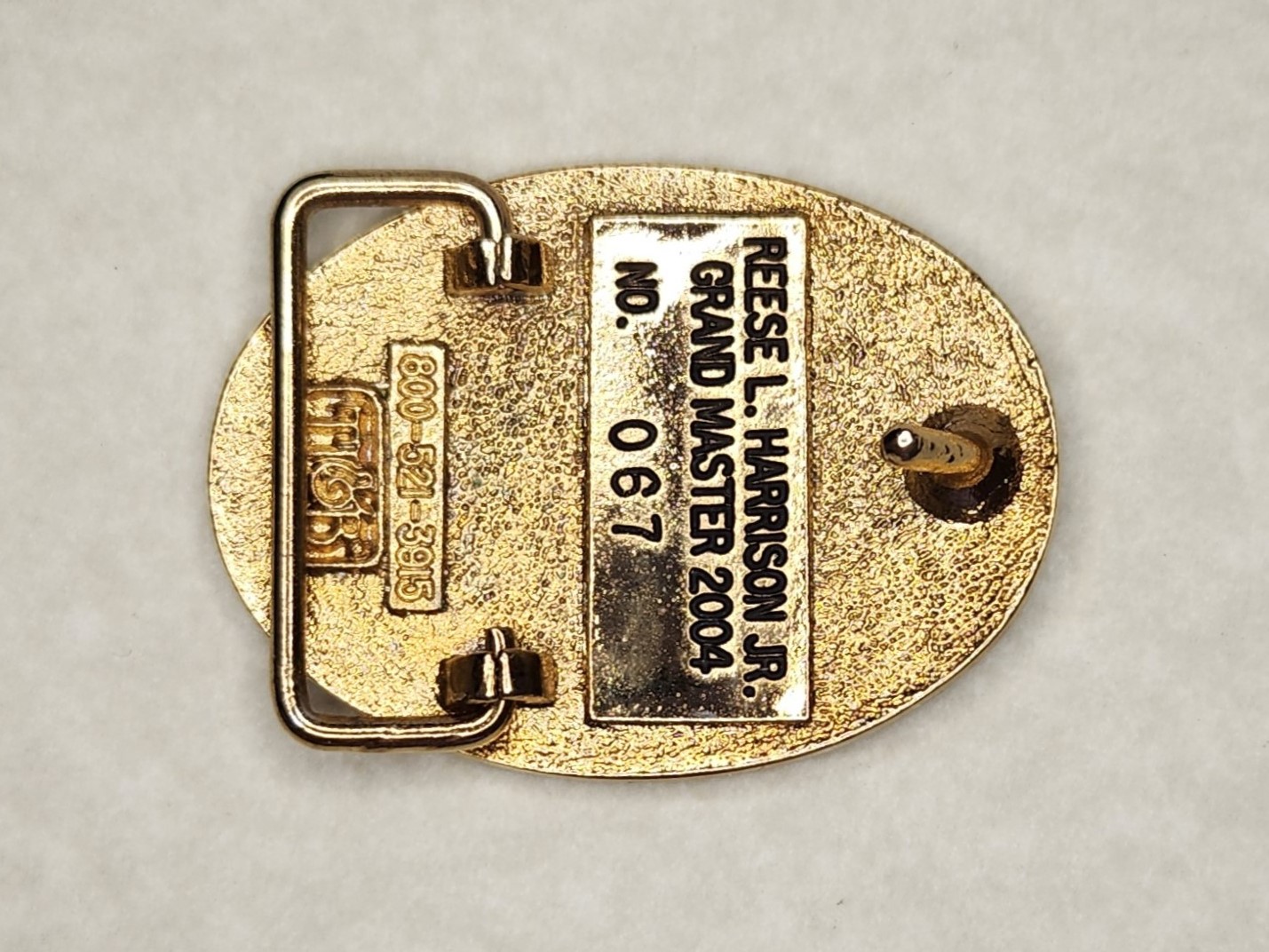 [Buckle Pic Missing] (Click here)